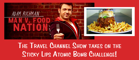 Sticky Lips BBQ on Man V. Food Nation